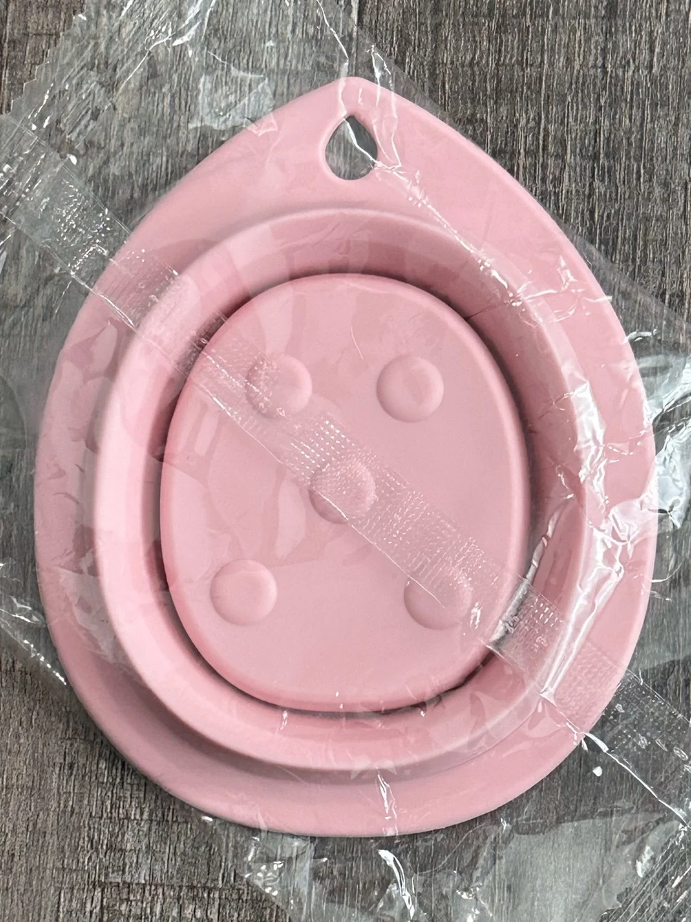 💞 New Pink Collapsible Makeup Brush & Sponge Cleaning Bowl